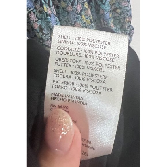 NWT Free People Pennie babydoll minidress floral size medium - Picture 5 of 6